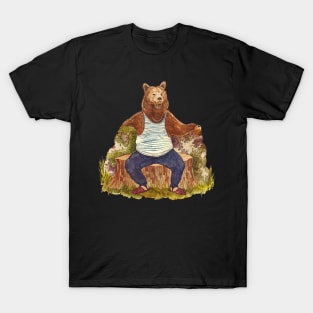 Lazy bear T-Shirt